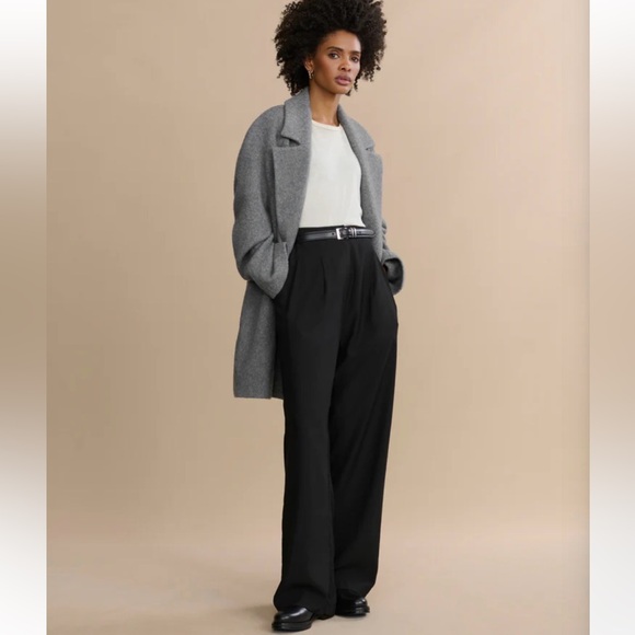 Jenni Kayne Black wool trousers 0 - Picture 1 of 5